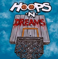 the logo for hoops n dreams