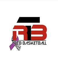 the logo for rb rib basketball