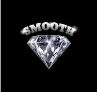 a diamond with the word smooth on it